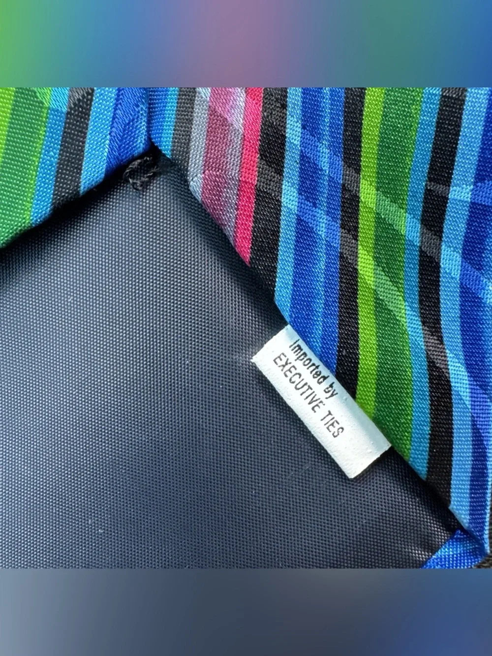 Colored‎ Pencil Tie Teachercore Art To Wear Funky Fun Office Business Casual